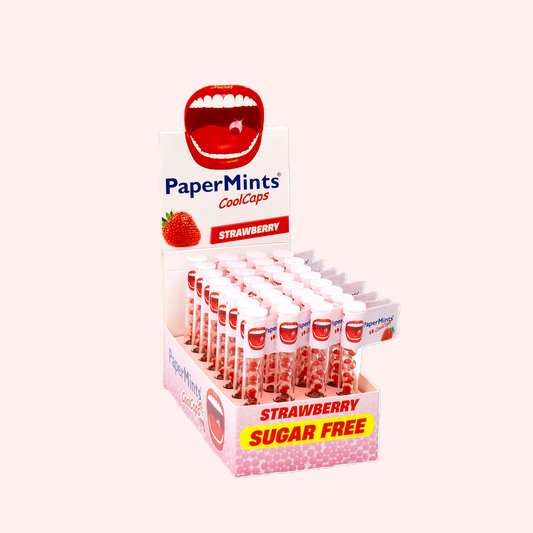 Paper Mints 18 Cool Caps - Strawberry